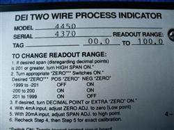 Image DEI Two-Wire Process Indicator 323377
