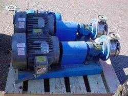 Image 2" X 1.25" GOULDS Stianless Steel Centrifugal Pump 7.5 Hp 323629