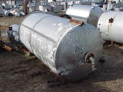 Image 675 Gallon Stainless Steel Tank with Dish Bottom 331516