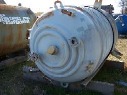 Image 1000 Gallon PFAUDLER RA-60-1000 Glass Lined Reactor Body 338636