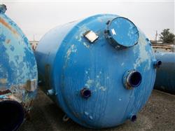 Image 2000 Gallon PFAUDLER Glass Lined Jacketed Chemstor Tank 634302