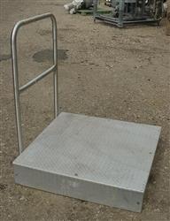 Image 40.5" x 40.5" Aluminum Work Platform w/ 8" Floor Height 340098