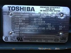 Image 75 HP TOSHIBA Electric Marine Duty Motor 344960