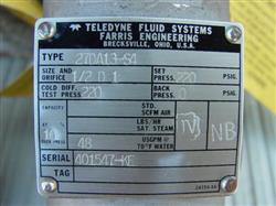 Image TELEDYNE FLUID SYSTEMS FARRIS ENG Pressure Relief Valves 347183