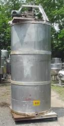 Image 750 Gallon Open Top Stainless Steel Mixing Tank 347542