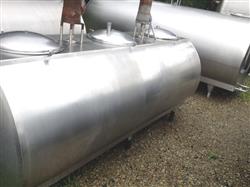 Image 600 Gallon MOJONNIER Refrigerated Stainless Steel Tank  676933