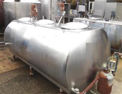 Image 600 Gallon MOJONNIER Refrigerated Stainless Steel Tank  481225