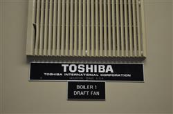 Image 150 HP TOSHIBA H7415KAE-1 VFD Starter, 150 kVA, 3 Phase 498357
