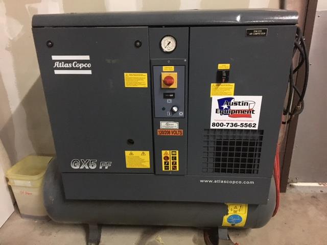 Hp Atlas Copco Gx Ff Rotary Screw Compressor Air Compressors