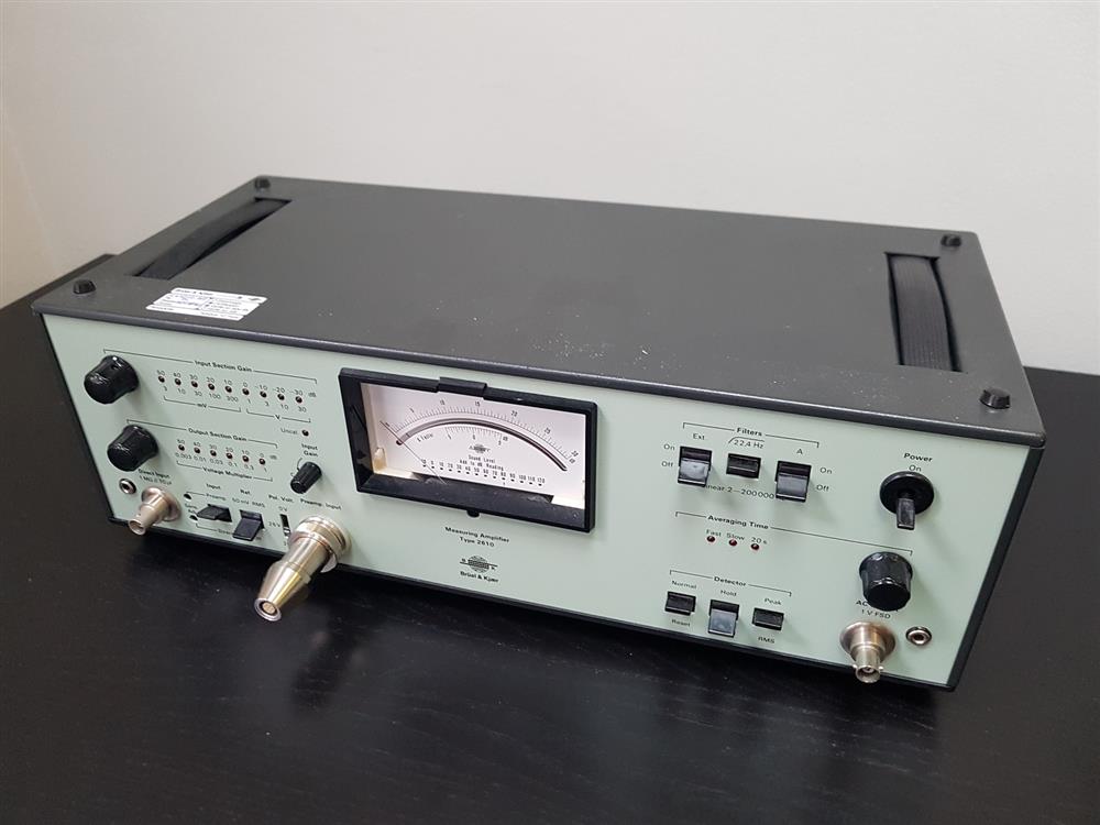 BRUEL AND KJAER Measuring Amplifier - Type 2610 | Boards, Controllers ...