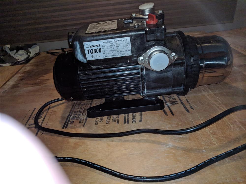 1 HP WALRUS Variable Speed Electric Pump - Model TQ800 | Pumps - Other