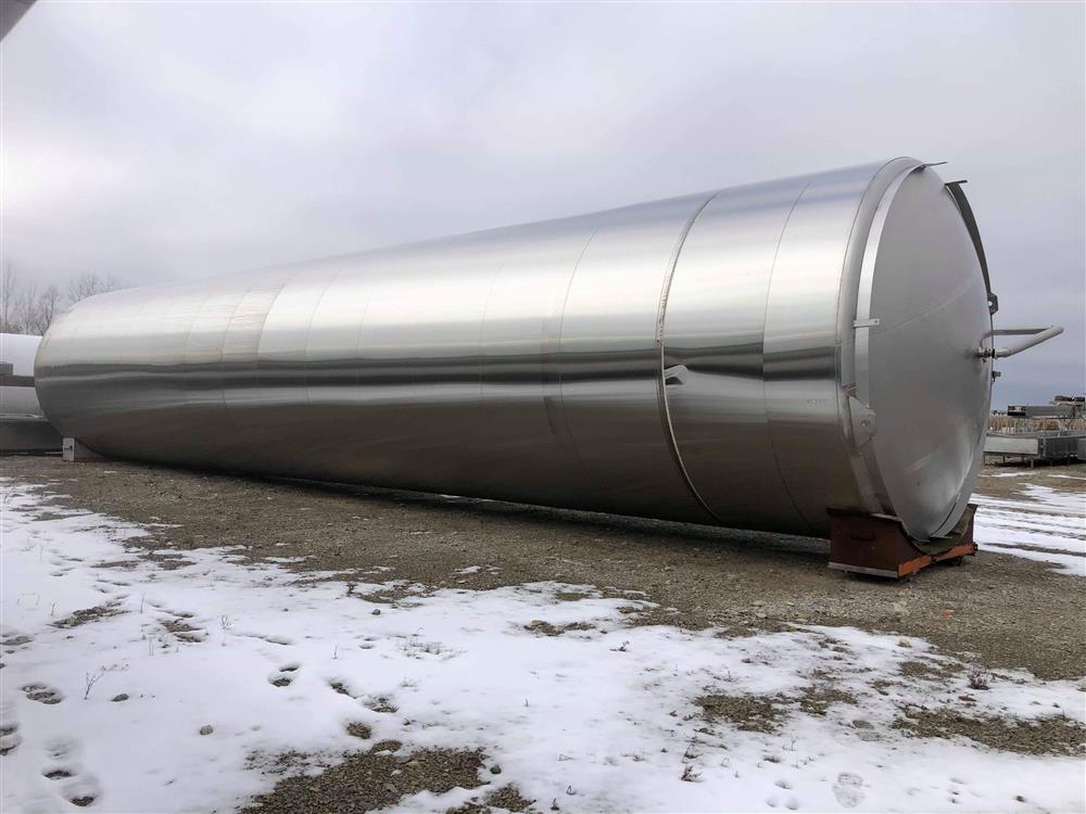 40000 Gallon WALKER Silo - Stainless Steel | Insulated Tanks