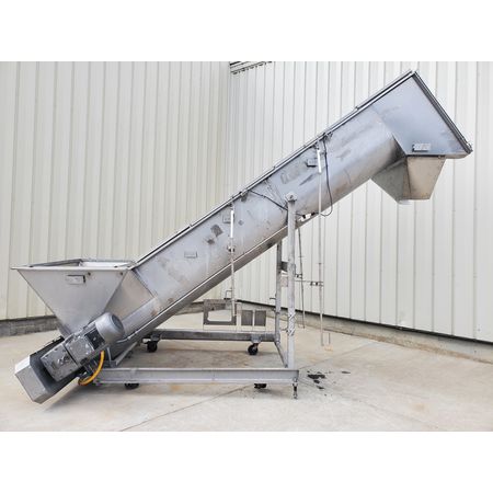 24in FPEC SC126 Twin Screw Conveyor System - Stainless Steel, Food ...