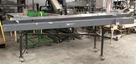 18in Wide X 10ft Long LAROS Conveyor | Solid Belt Conveyors