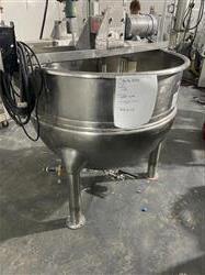 407365 - 150 Gallon HAMILTON Single Motion Kettle with Sweep Agitation - Stainless Steel