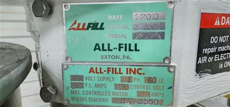 ALL FILL B-350E Semi Automatic Powder Filler | Auger Fillers