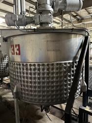 423203 - 500 Gallon WILLFLOW Dimple Jacketed Twin Action Mixing Tank