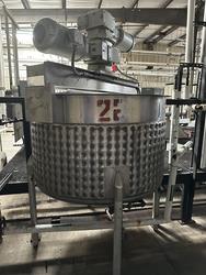 423206 - Approximately 400 Gallon WILLFLOW Dimple Jacketed  Mixing Tank - Stainless Steel