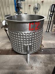 423211 - Approx. 200 Gallon WILLFLOW Dimple Jacketed Tank - Stainless Steel